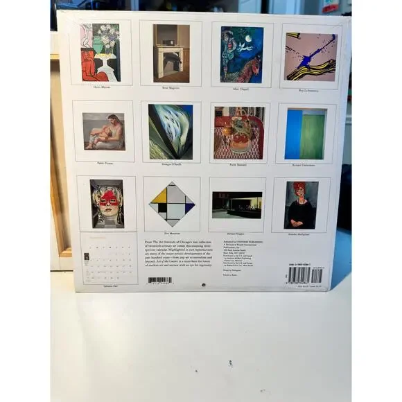 Vintage 2000 Calendar-Art of the Century-Art Institute of Chicago - Picture 2 of 2